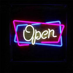 Light Up Open Sign Custom Made Letter or LOGO for Shop Store Bar - BBIER®