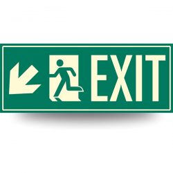 OEM/ODM Professional Running Man Exit Sign Wall Mounted Made by China ...