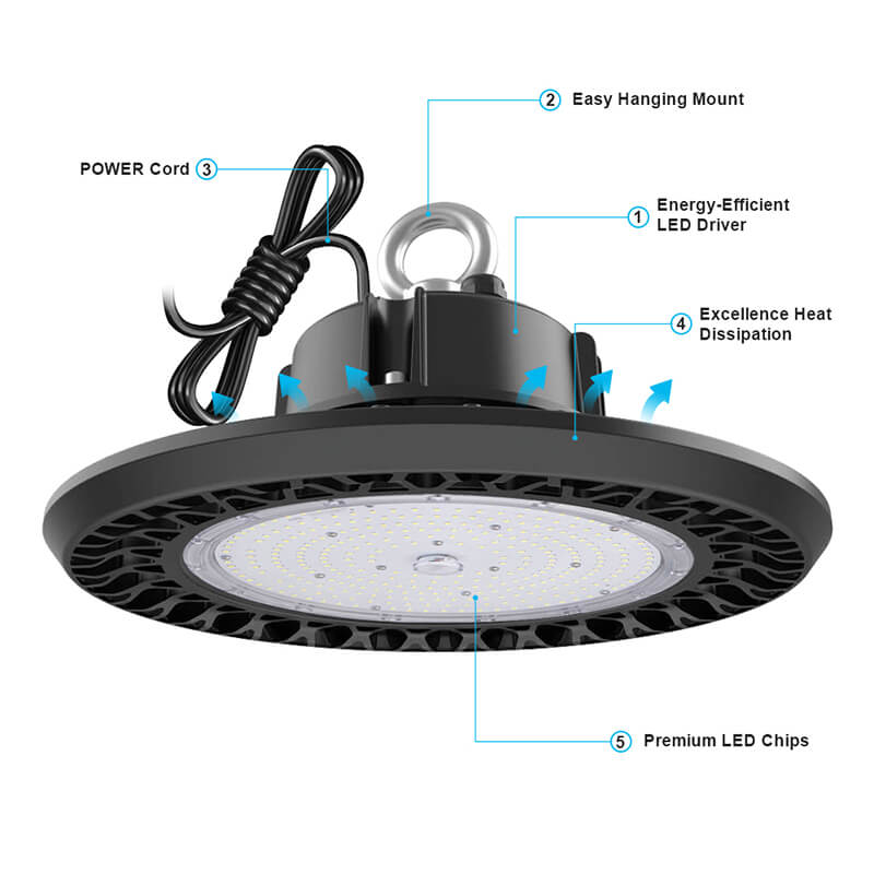 ufo led high bay light 240w