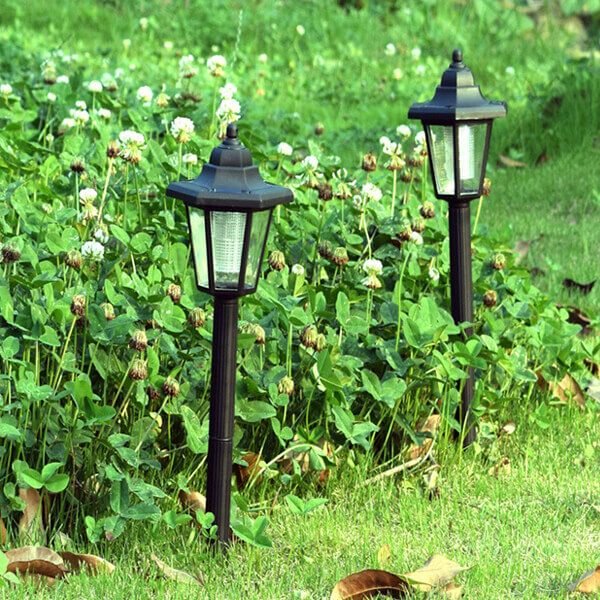 What is the working principle of solar powered led pathway lights?